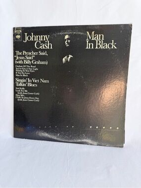 Johnny Cash - Man In Black Vinyl Record